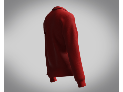Girls - Bomber Jacket 3Dモデル