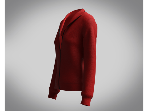 Girls - Bomber Jacket 3Dモデル