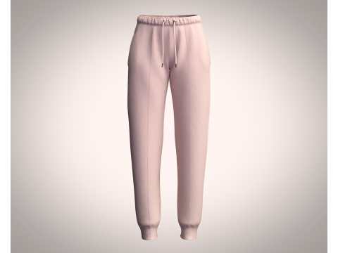 Girls - Jogger Pant 3D 模型