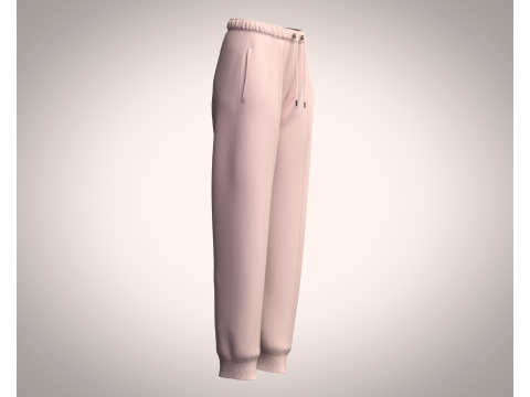 Girls - Jogger Pant Model 3D