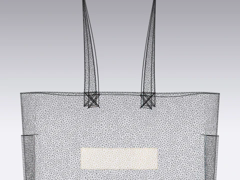 Hand Bag 3D Model