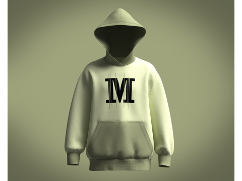 Hoodie - M Modello 3D