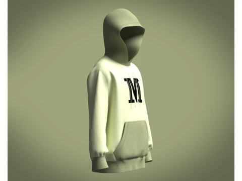 Hoodie - M 3D Model