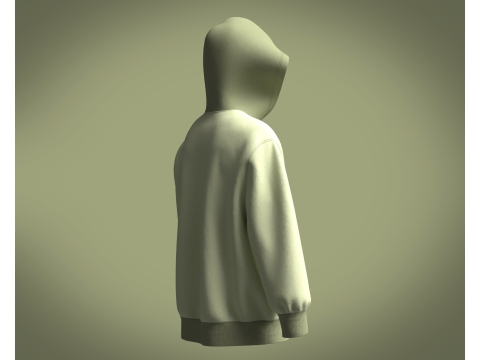 Hoodie - M 3D मॉडल