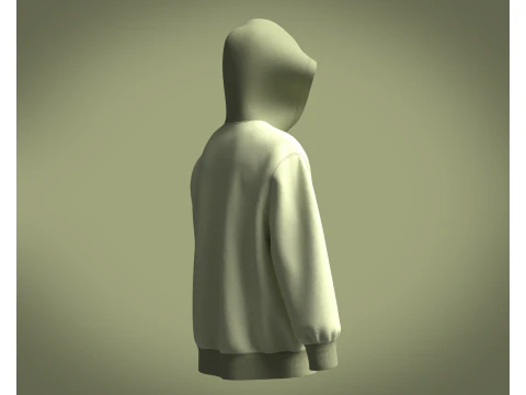 Hoodie - M 3D Model