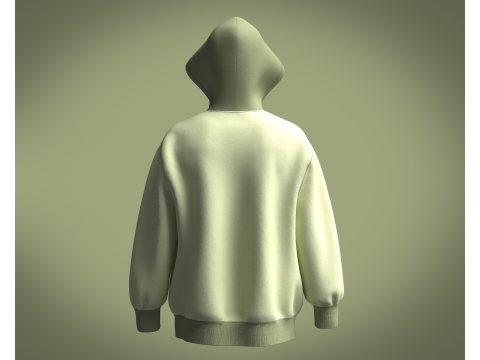 Hoodie - M 3D मॉडल