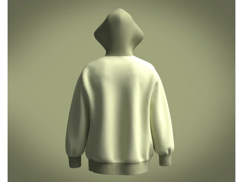 Hoodie - M 3D Model