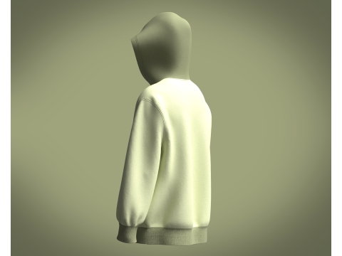 Hoodie - M 3D मॉडल
