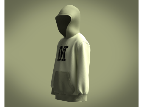 Hoodie - M 3D मॉडल