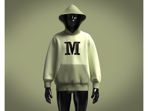 Hoodie - M 3D मॉडल