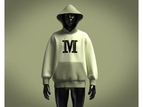 Hoodie - M 3D Model