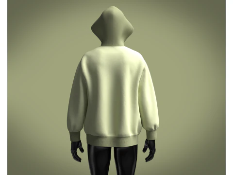 Hoodie - M 3D Model