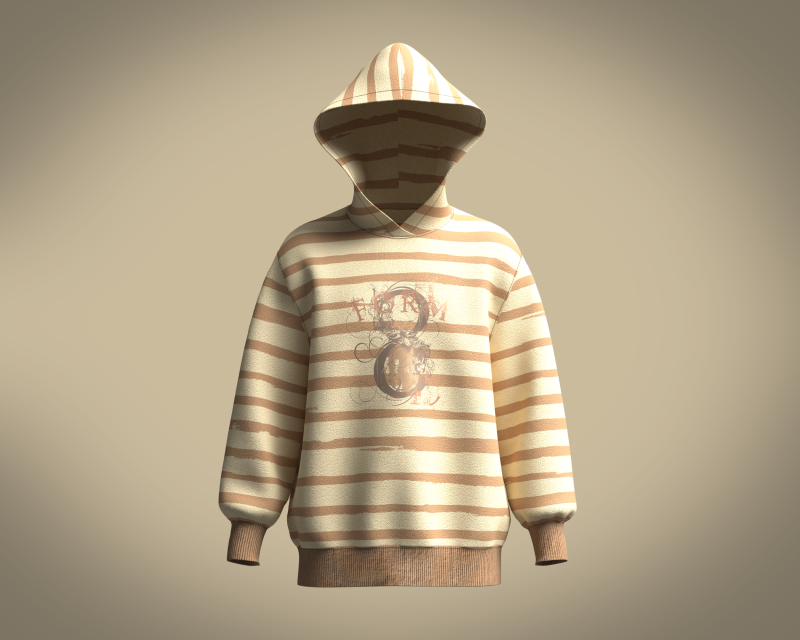 Hoodie - Form 8 Modèle 3D .c4d .max .obj .3ds .fbx .stl .blend 