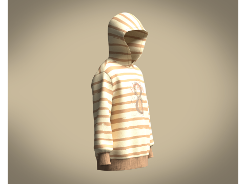 Hoodie - Form 8 Modèle 3D
