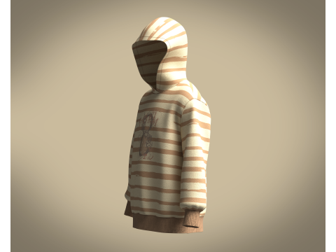Hoodie - Form 8 Modèle 3D