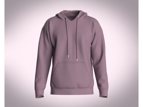 Hoodie - Unisex Style 3D Model