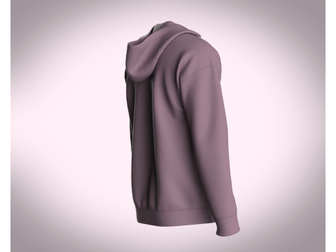 Hoodie - Unisex Style Modello 3D
