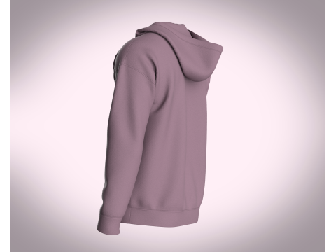 Hoodie - Unisex Style Modello 3D