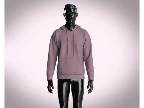 Hoodie - Unisex Style Modello 3D