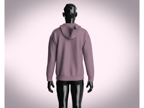 Hoodie - Unisex Style Modello 3D