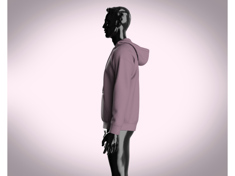 Hoodie - Unisex Style Modello 3D