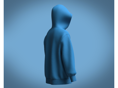 Hoodie - STOP Model 3D