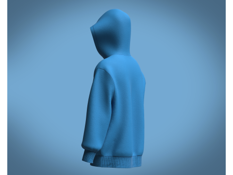 Hoodie - STOP Model 3D
