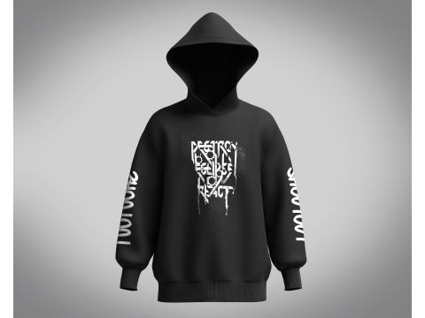 Hoodie - SHOUTOUT 3D Model