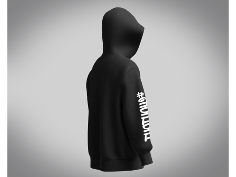 Hoodie - SHOUTOUT Model 3D