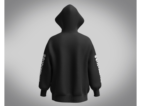 Hoodie - SHOUTOUT Model 3D