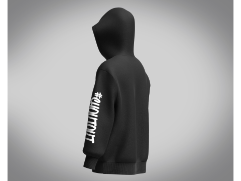 Hoodie - SHOUTOUT Model 3D
