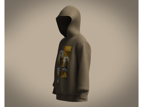 Hoodie - RID 3D 모델