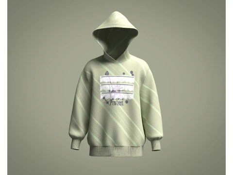 Толстовка - Протест 3D Модель