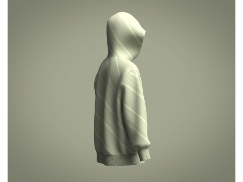 Hoodie - Protest Model 3D