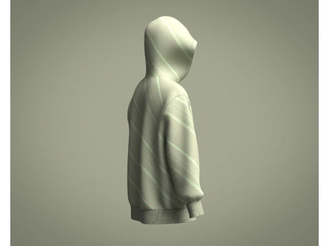 Hoodie - Protest 3D Model