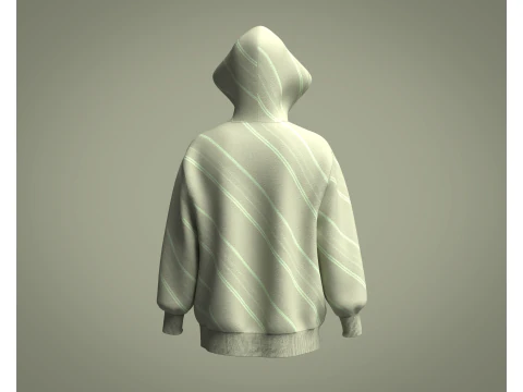 Hoodie - Protest 3D Model