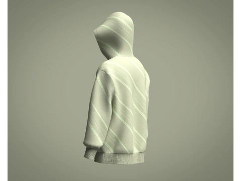 Hoodie - Protest 3D Model