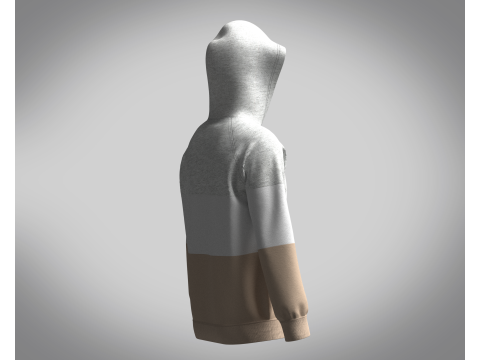 Hoodie - Melange 3Dモデル