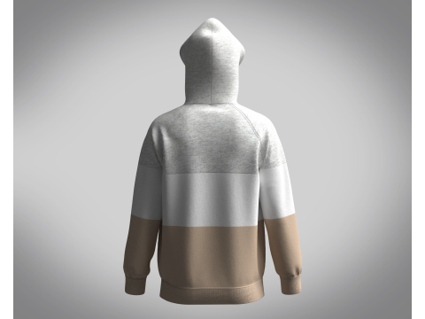 Hoodie - Melange 3Dモデル
