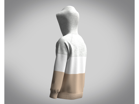 Hoodie - Melange 3Dモデル