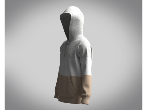 Hoodie - Melange 3Dモデル