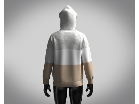 Hoodie - Melange 3Dモデル