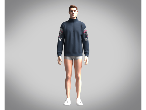 Jacket - JUMP 3D Model