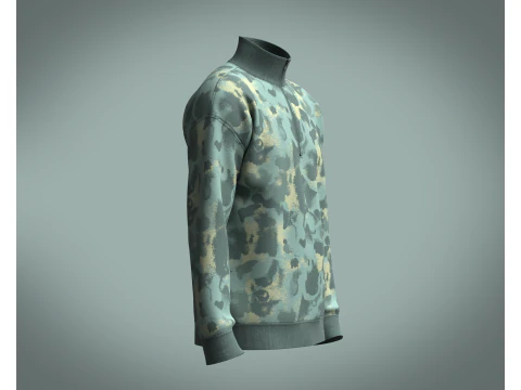 Jacket - Camo 3D Model