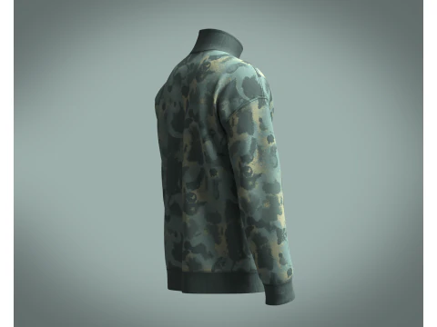 Jacket - Camo 3D Model