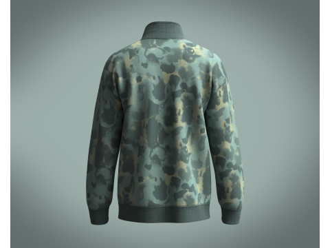 Jacket - Camo 3D Модель