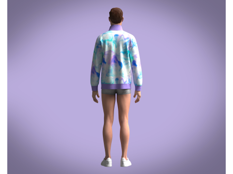 Jacket - 3D Print Modello 3D