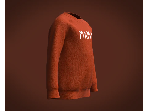 Kids - Sweatshirt 3D Model