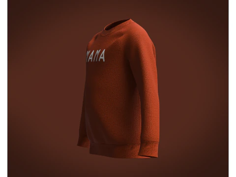 Kids - Sweatshirt 3D Model