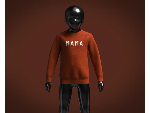 Kids - Sweatshirt 3D Model